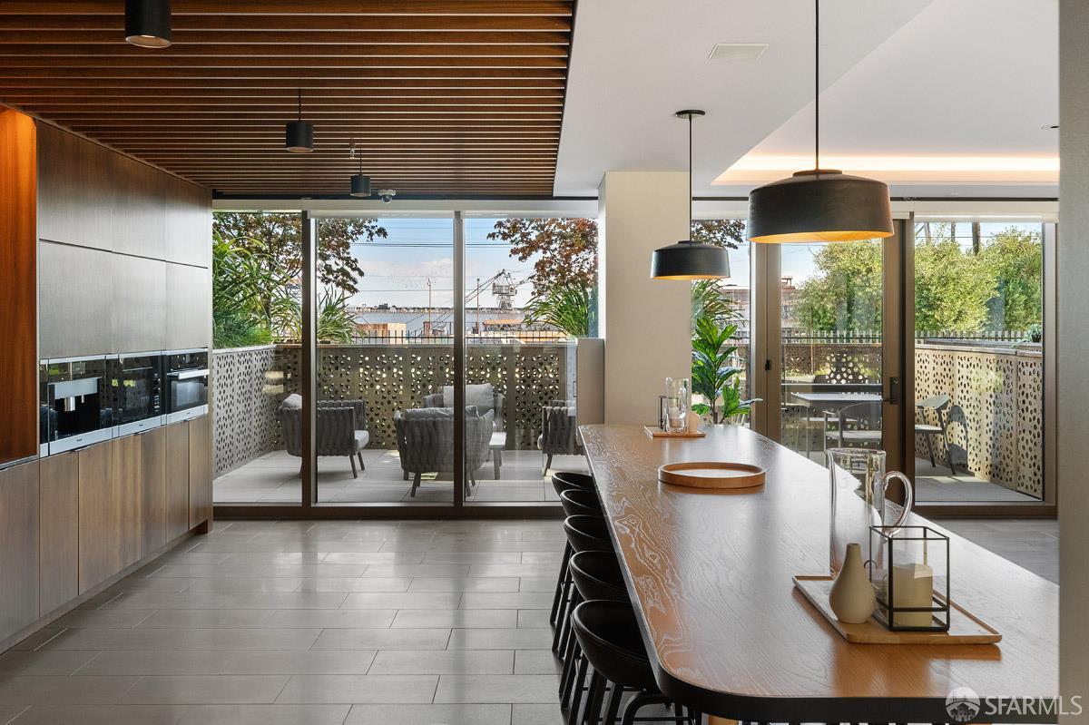 2177 3rd Street, Unit 609 San Francisco, CA 94107 - Photo 26 of 32 a dining room with furniture and wooden floor