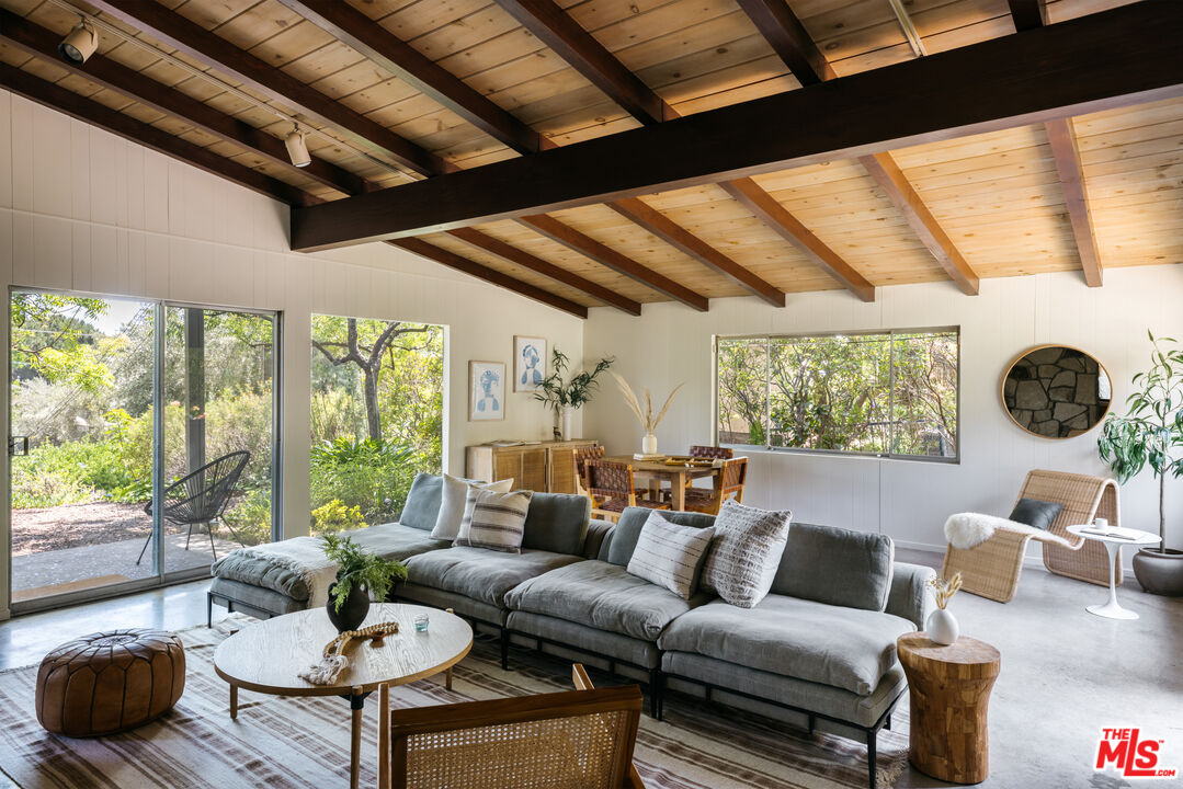 580 Cocopan Drive Altadena, CA 91001 - Photo 5 of 29 a living room with furniture and a large window
