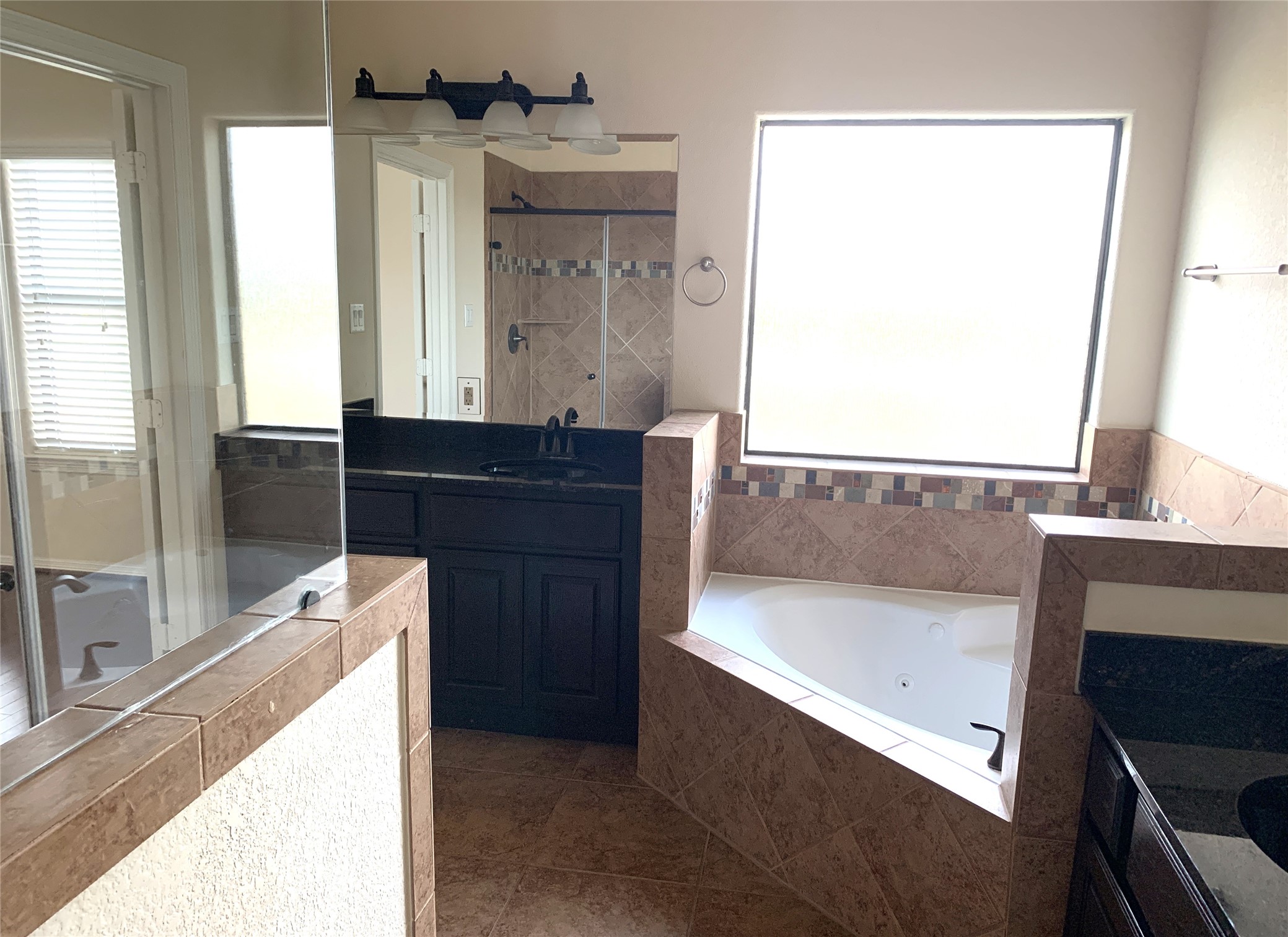 3021 Kisling Street Houston, TX 77021 - Photo 17 of 27 a bathroom with a bathtub sink and mirror