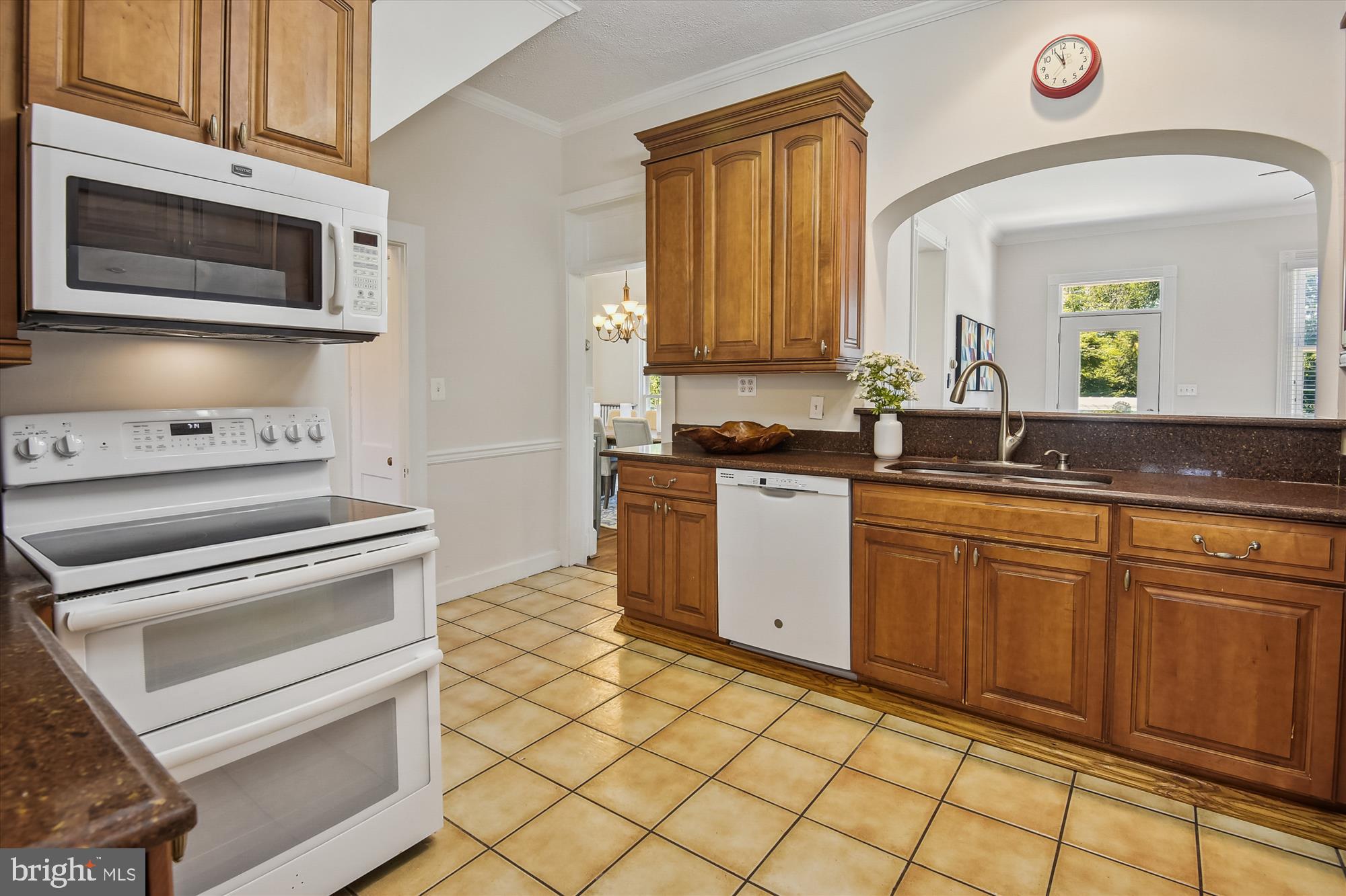 9520 Riley Road Silver Spring, MD 20910 - Photo 24 of 86 Large Kitchen with Opening to the Family Room