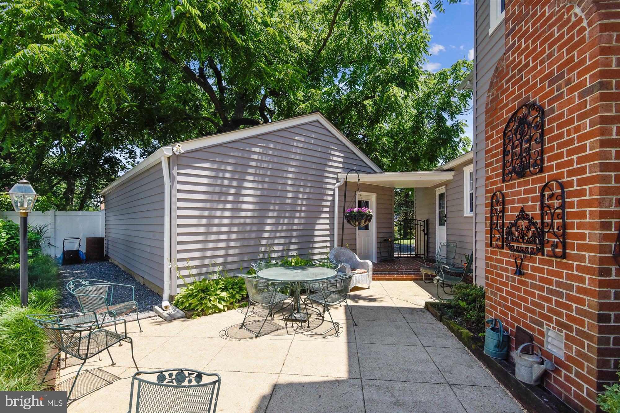 9520 Riley Road Silver Spring, MD 20910 - Photo 63 of 86 Patio & Breezeway Connecting the Garage to House