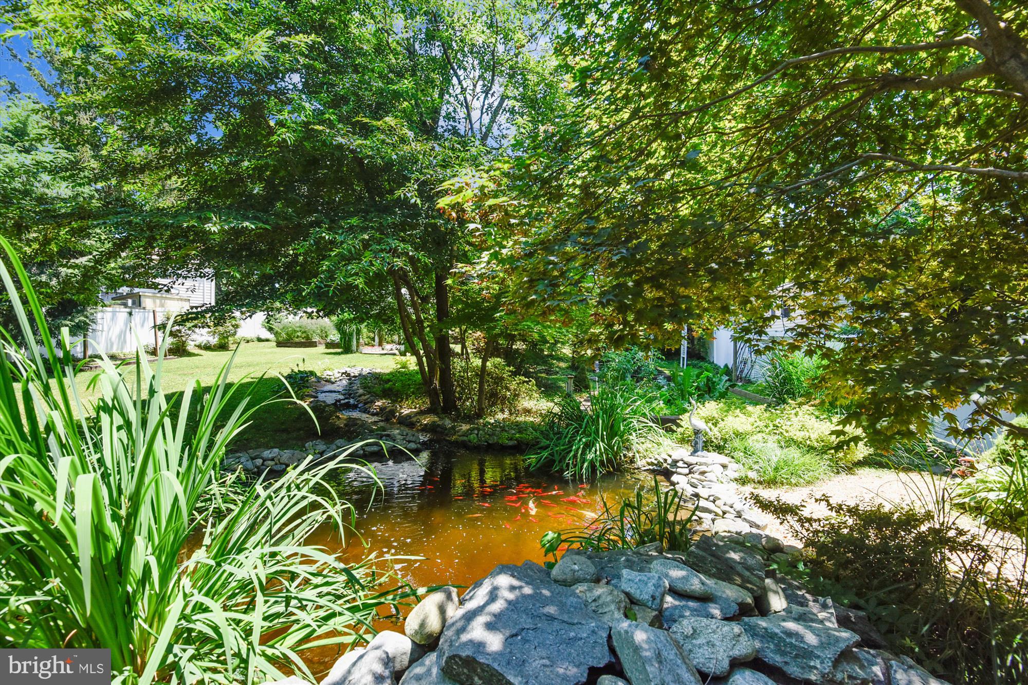 9520 Riley Road Silver Spring, MD 20910 - Photo 66 of 86 Beautiful Pond with Waterfall & Running Stream