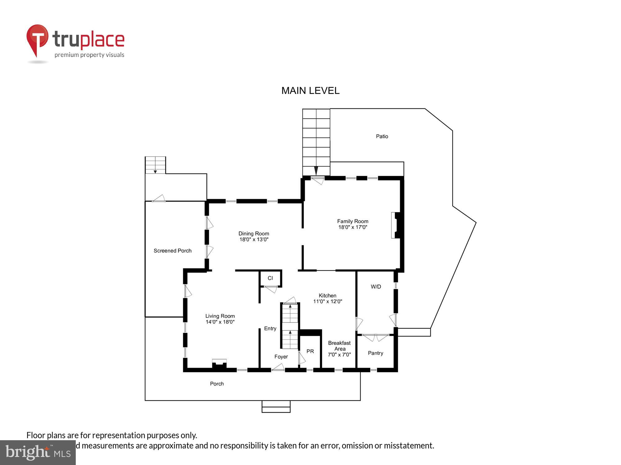 9520 Riley Road Silver Spring, MD 20910 - Photo 81 of 86 Main Level Floorplan