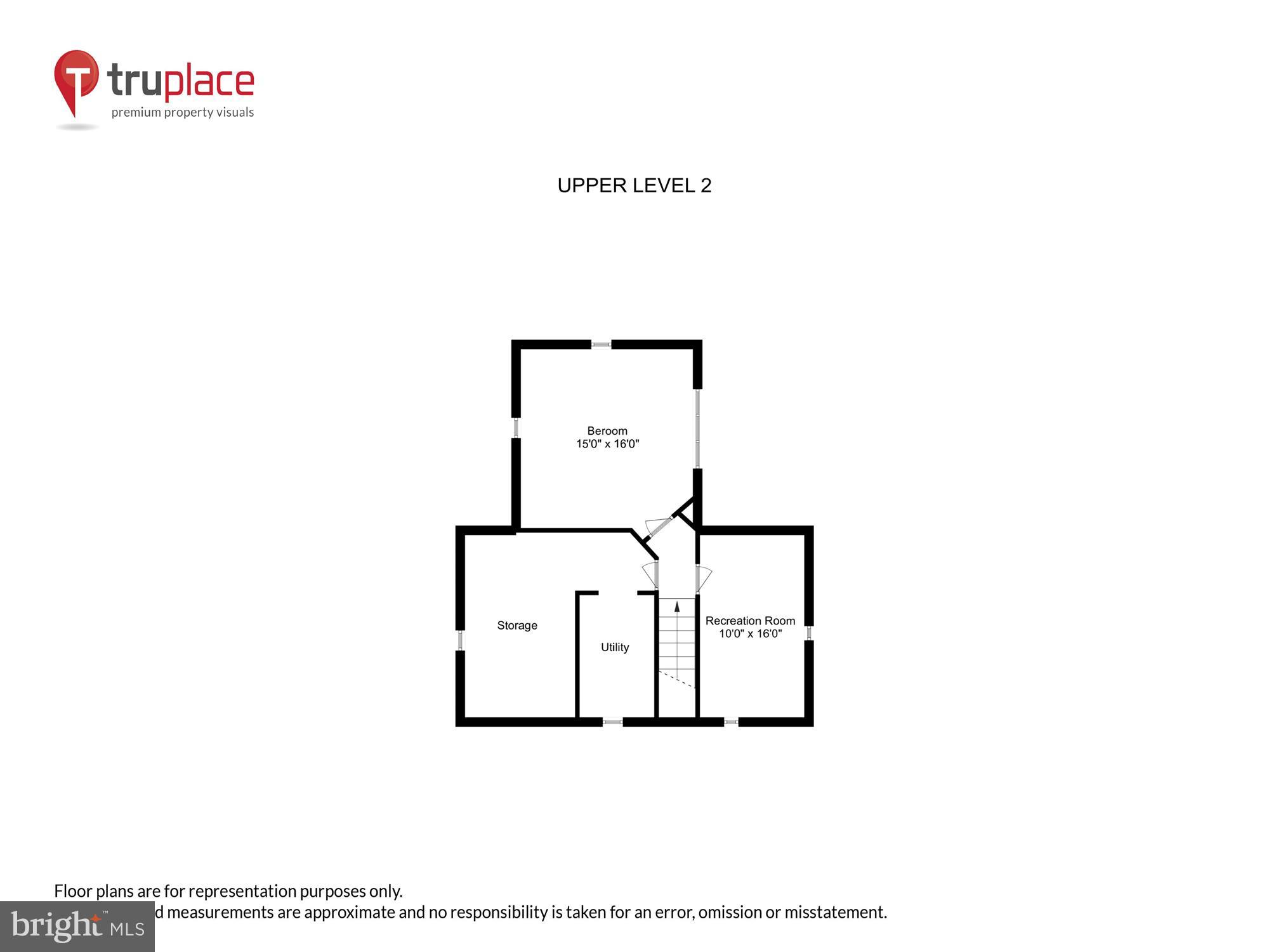 9520 Riley Road Silver Spring, MD 20910 - Photo 85 of 86 Upper Level 2 Floorplan