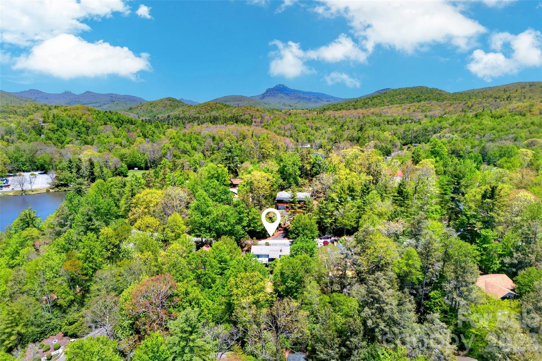334 Harbor Lake Road Newland, NC 28657 - Photo 43 of 48 a view of a city with lush green forest