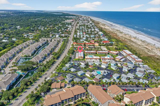 a view of a city with tall buildings