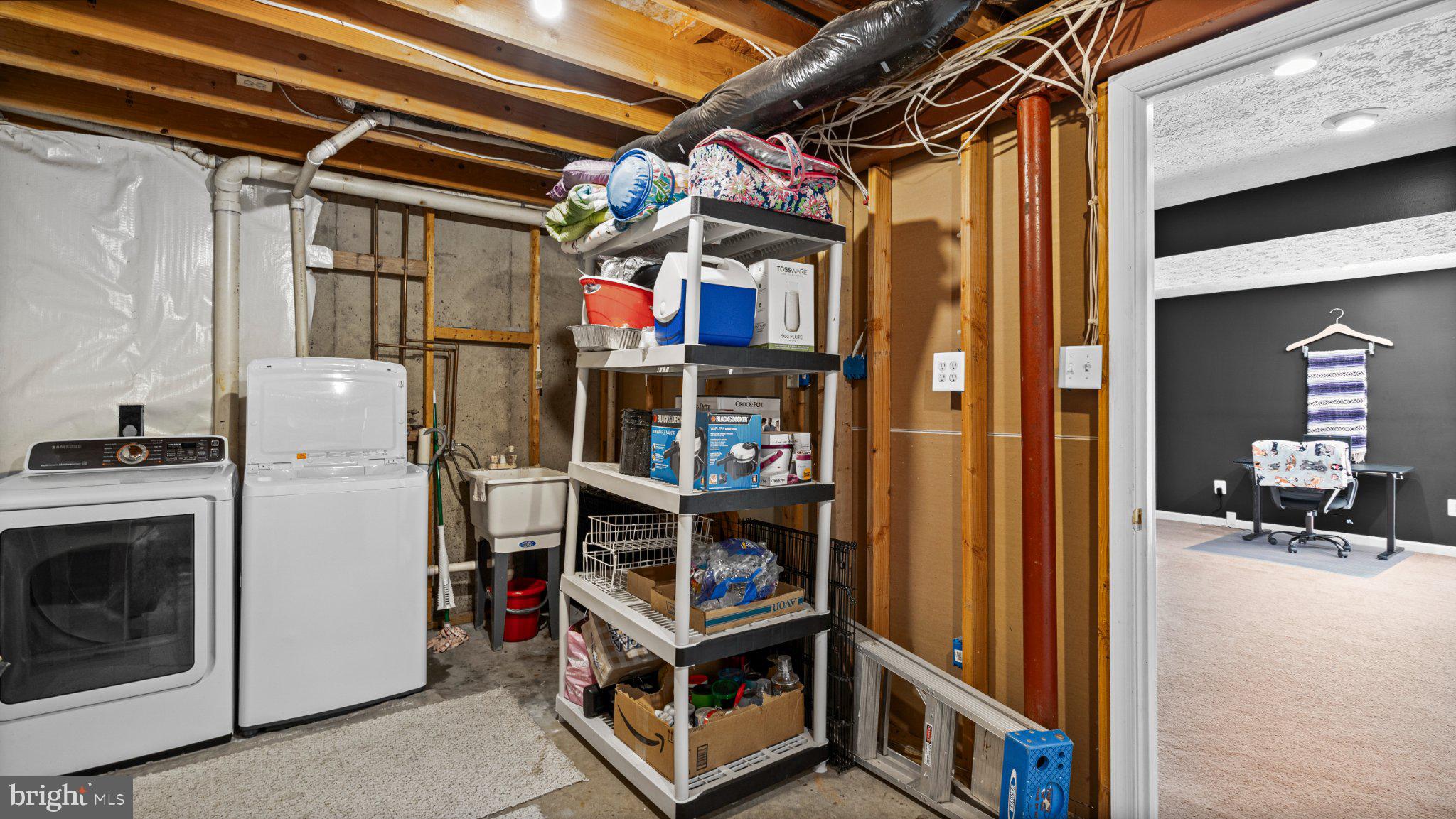 3160 Hidden Ridge Terrace Abingdon, MD 21009 - Photo 25 of 41 Functional basement laundry space.