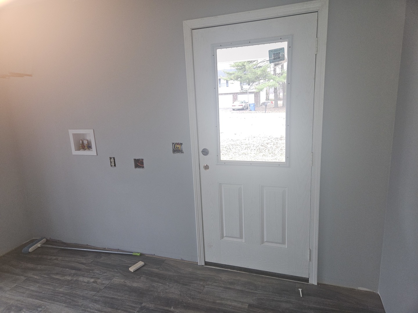 114 Evergreen Drive Ina, IL 62846 - Photo 5 of 20 an empty room with wooden floor and windows