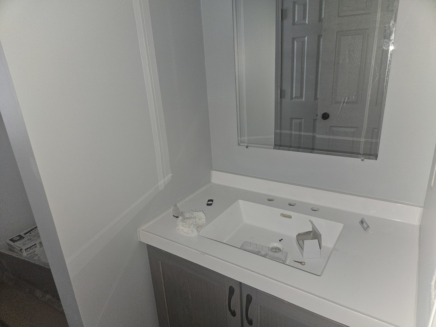 114 Evergreen Drive Ina, IL 62846 - Photo 10 of 20 a bathroom with a sink and cabinets