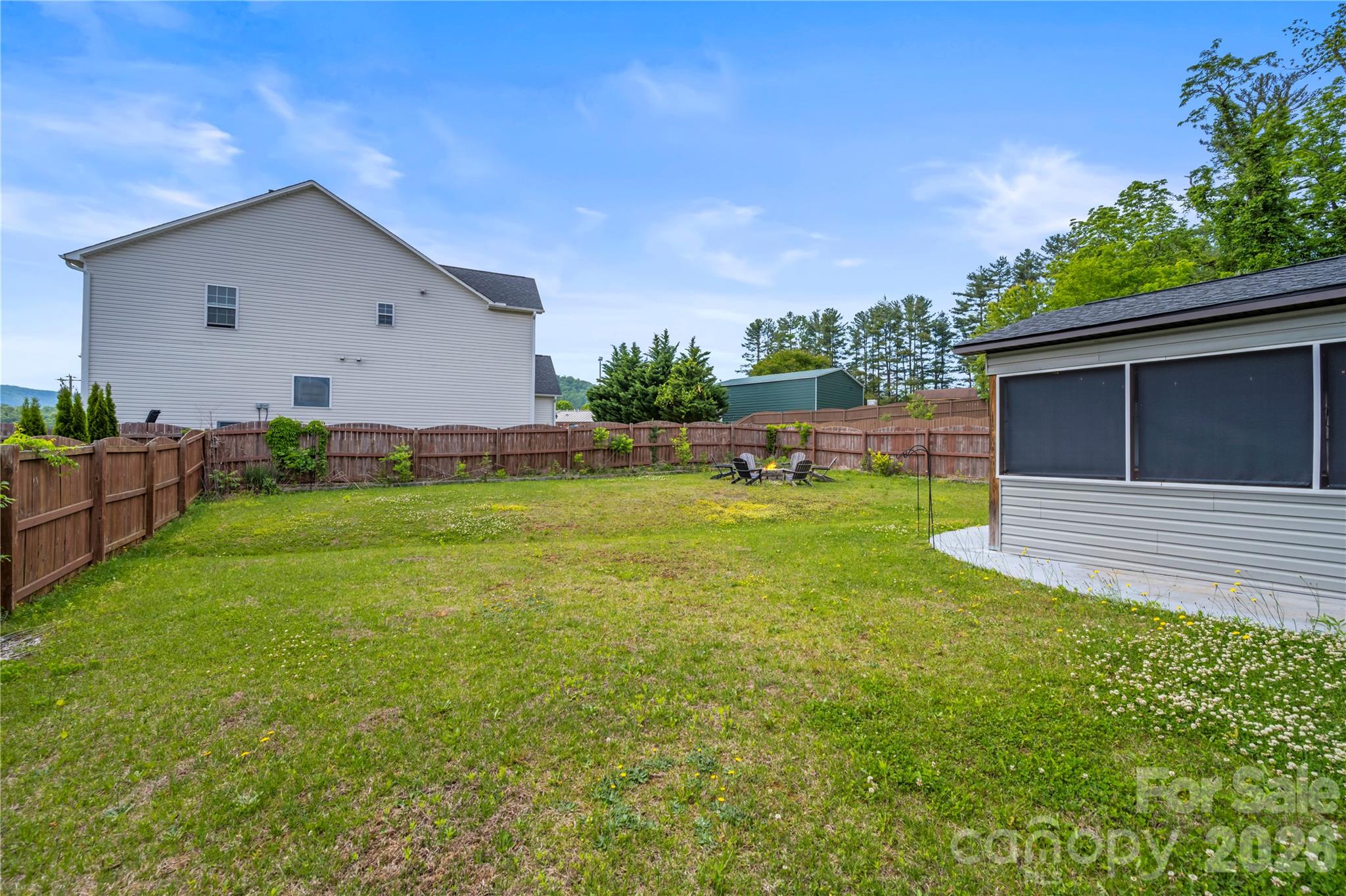 4 Henbit Way Arden, NC 28704 - Photo 36 of 38 a view of backyard with seating space