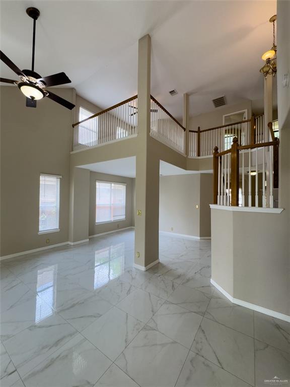 3402 San Sebastian Street Mission, TX 78572 - Photo 9 of 37 a view of a hallway with windows