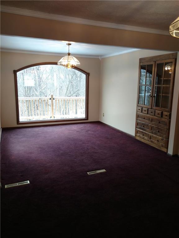 602 Brownlee Road Eighty Four, PA 15330 - Photo 7 of 25 Extremely Large Open Living room / Dining room w/Built-in China Closet