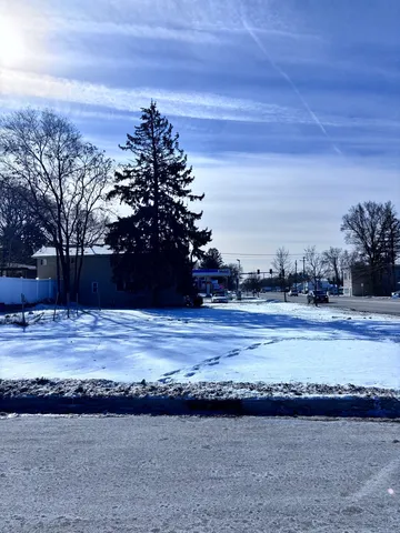 a view of yard with ocean view