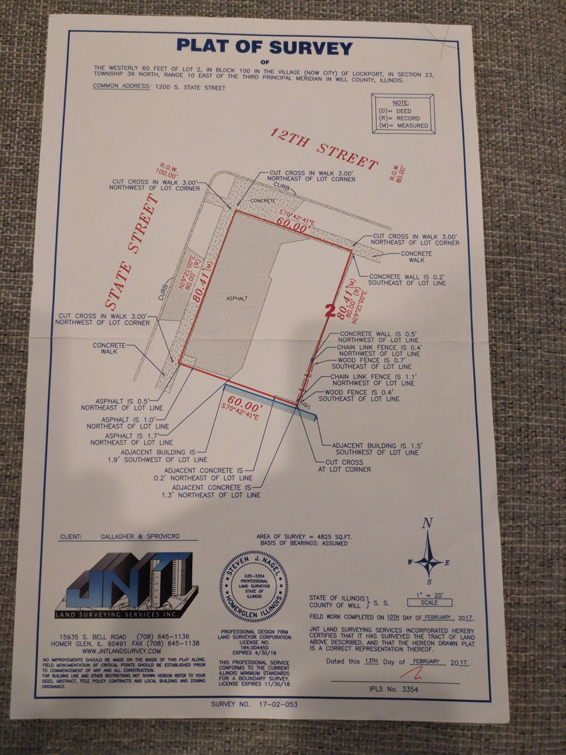 1200 South State Street Lockport, IL 60441 - Photo 7 of 7 view of a wooden bench