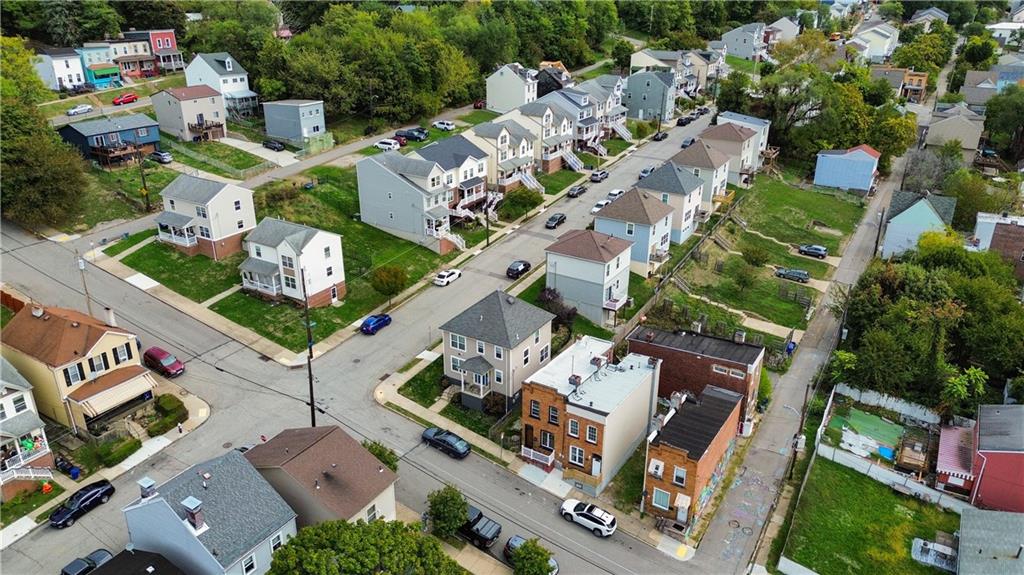 308 North Millvale Avenue Pittsburgh, PA 15224 - Photo 23 of 27 an aerial view of residential houses with outdoor space