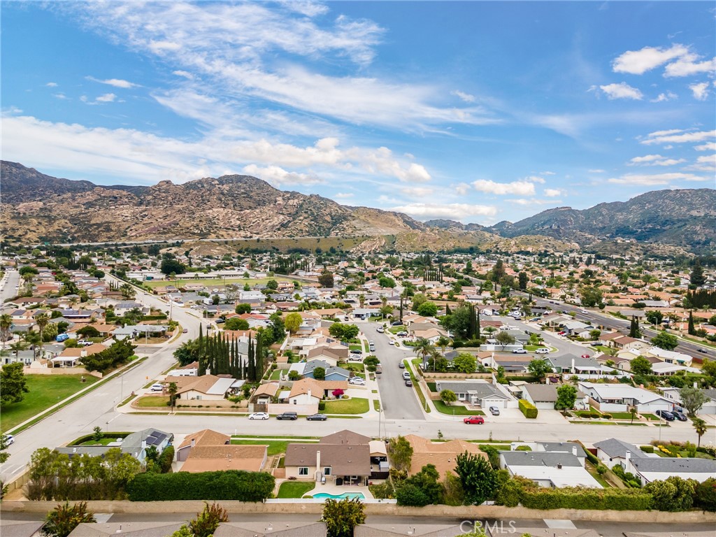 2073 Suede Avenue Simi Valley, CA 93063 - Photo 32 of 33 an aerial view of residential houses with outdoor space and street view