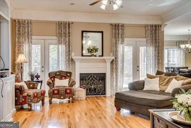 a kitchen with stainless steel appliances granite countertop a stove and a microwave