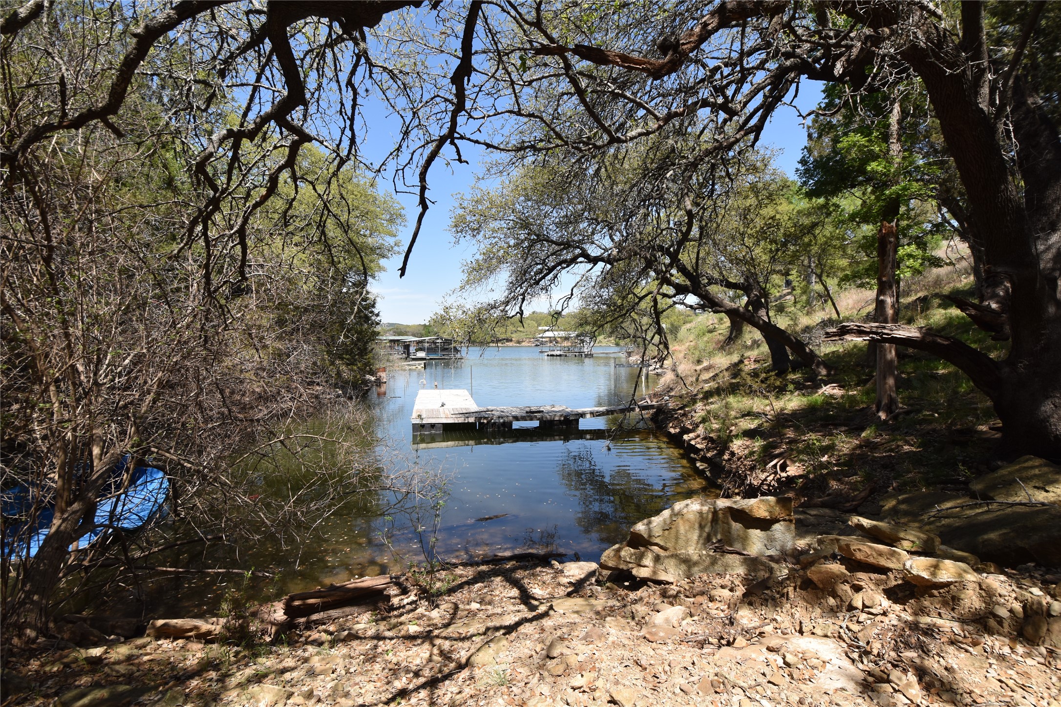 # Sunset Cliff Road Burnet, TX 78611 - Photo 3 of 12 Dock featuring a water view