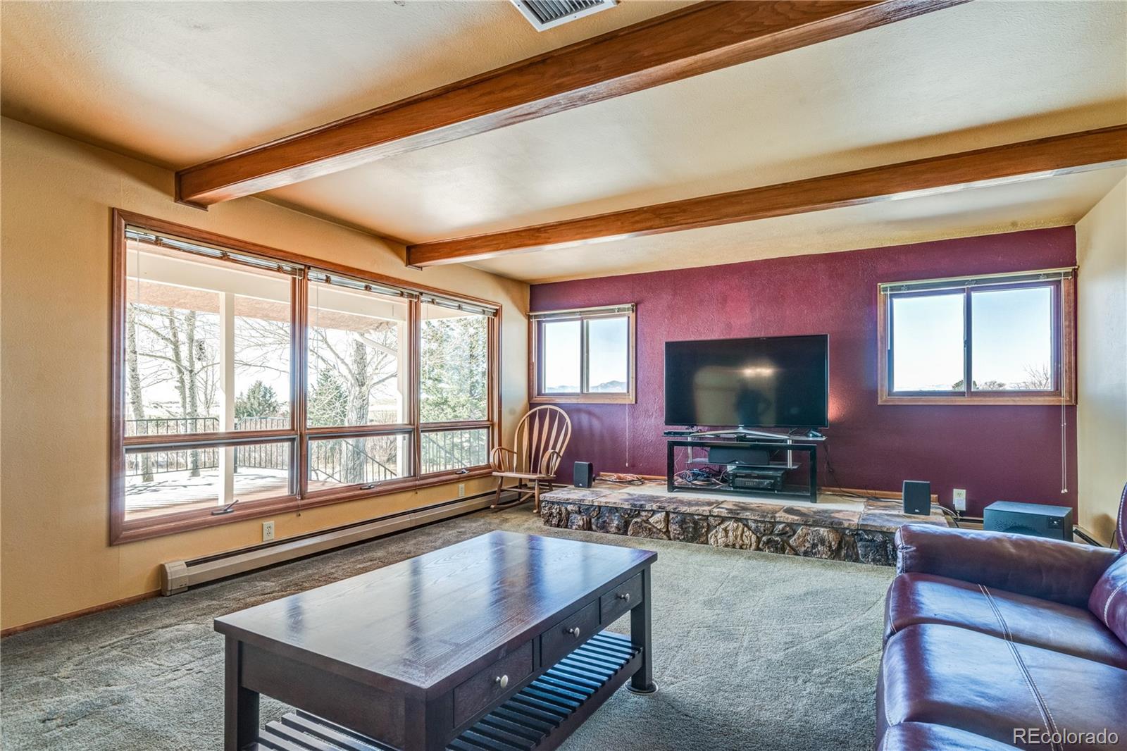16065 Jones Road Peyton, CO 80831 - Photo 13 of 29 a living room with furniture and a flat screen tv