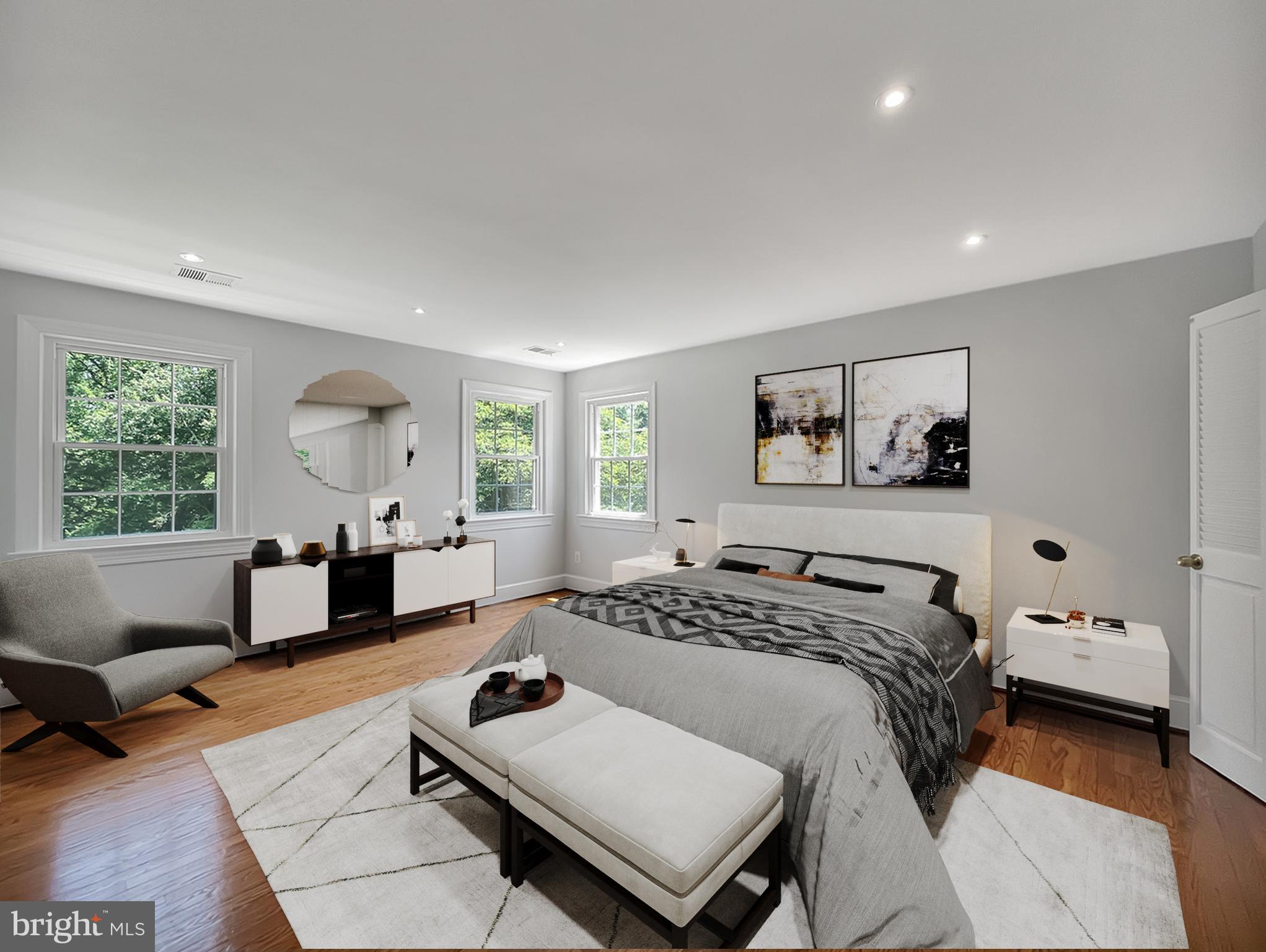 2045 Hunter Mill Road Vienna, VA 22181 - Photo 20 of 35 Primary Suite - virtually staged