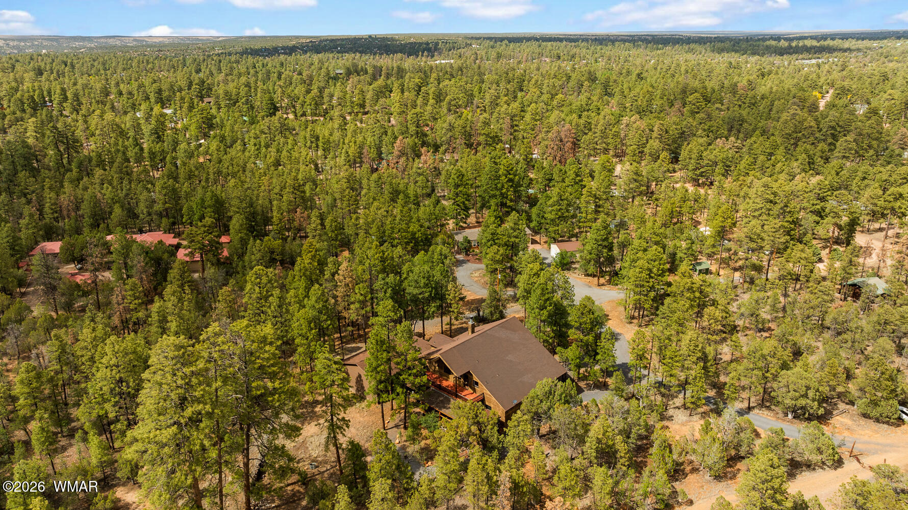 1980 Spring Creek Lane Overgaard, AZ 85933 - Photo 64 of 64 Drone Photo
