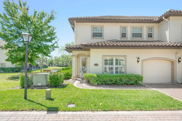a view of a house with garden