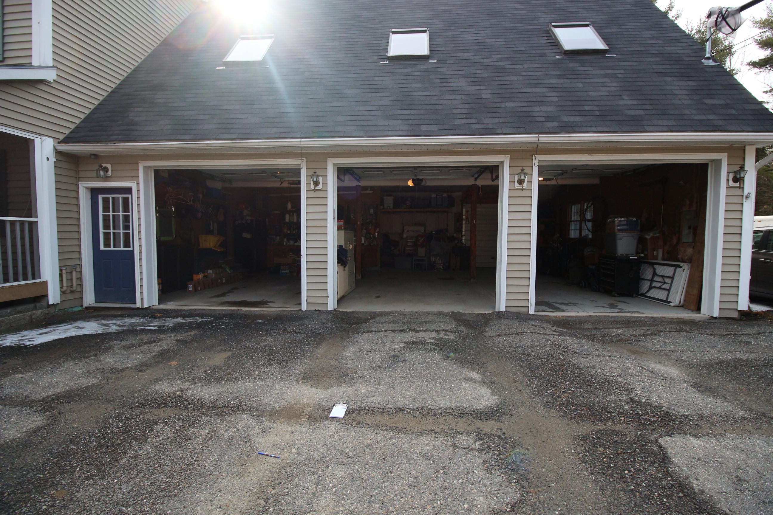 162 Spring Road Pittsfield, ME 04967 - Photo 6 of 58 Garage open