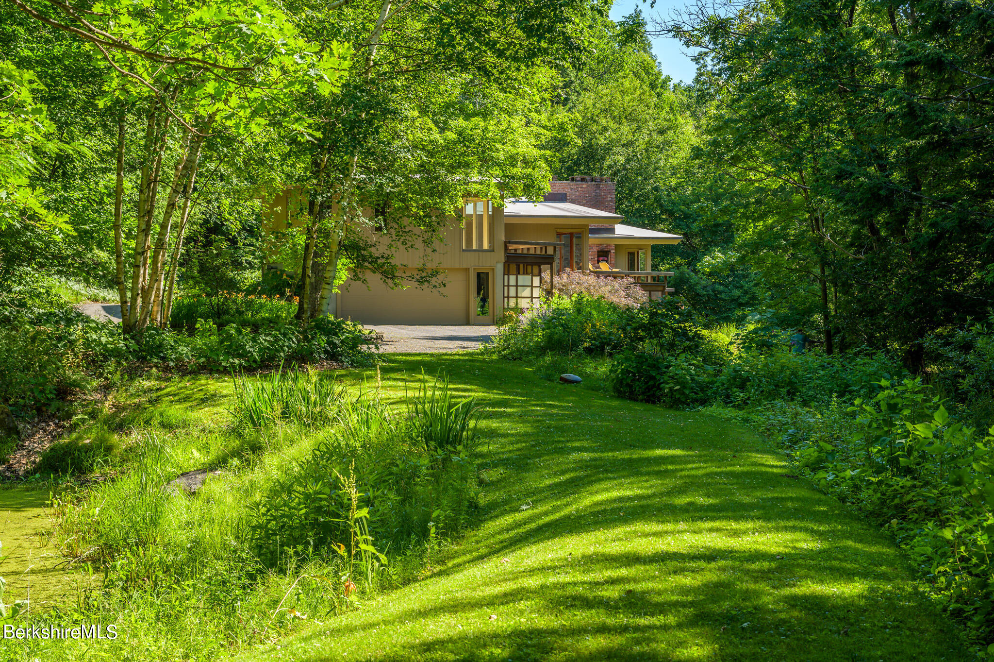 751 E Road Lenox, MA 01240 - Photo 43 of 52 View from Pond
