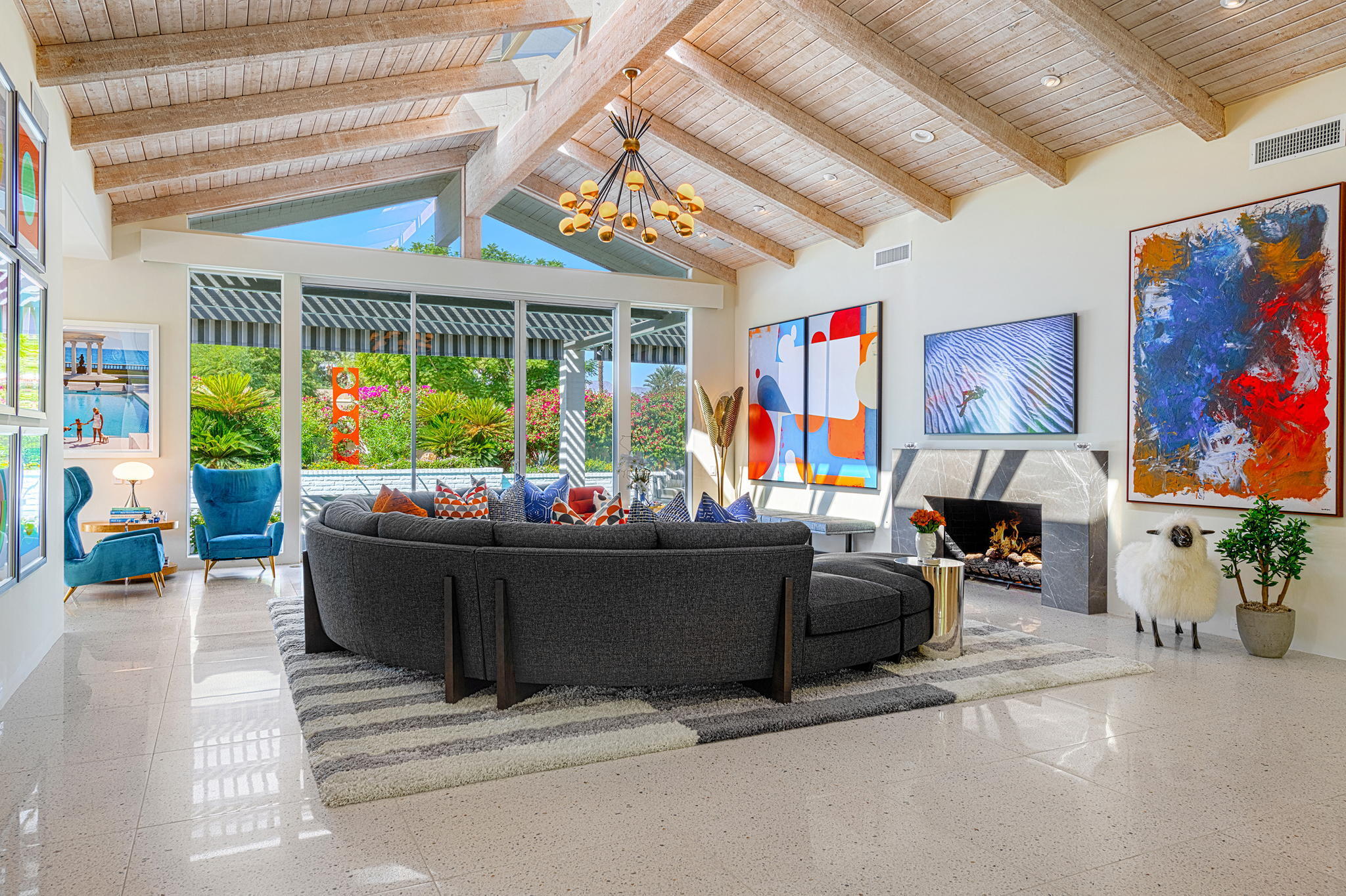 30 Mayfair Drive Rancho Mirage, CA 92270 - Photo 1 of 30 a living room with furniture and a chandelier