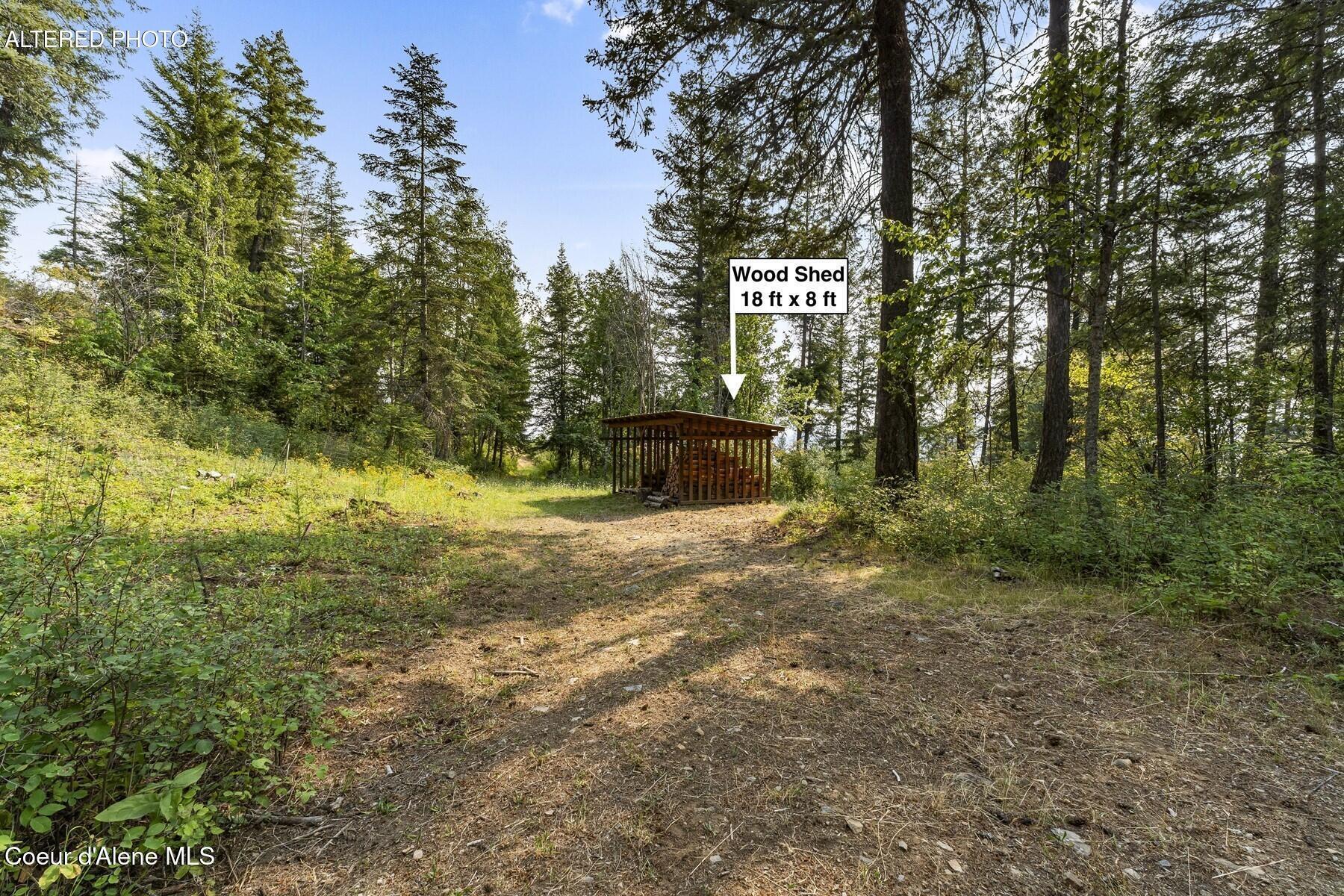Nna Angel Creek Road Hope, ID 83836 - Photo 23 of 47 Wood Shed - 18ft x 8ft