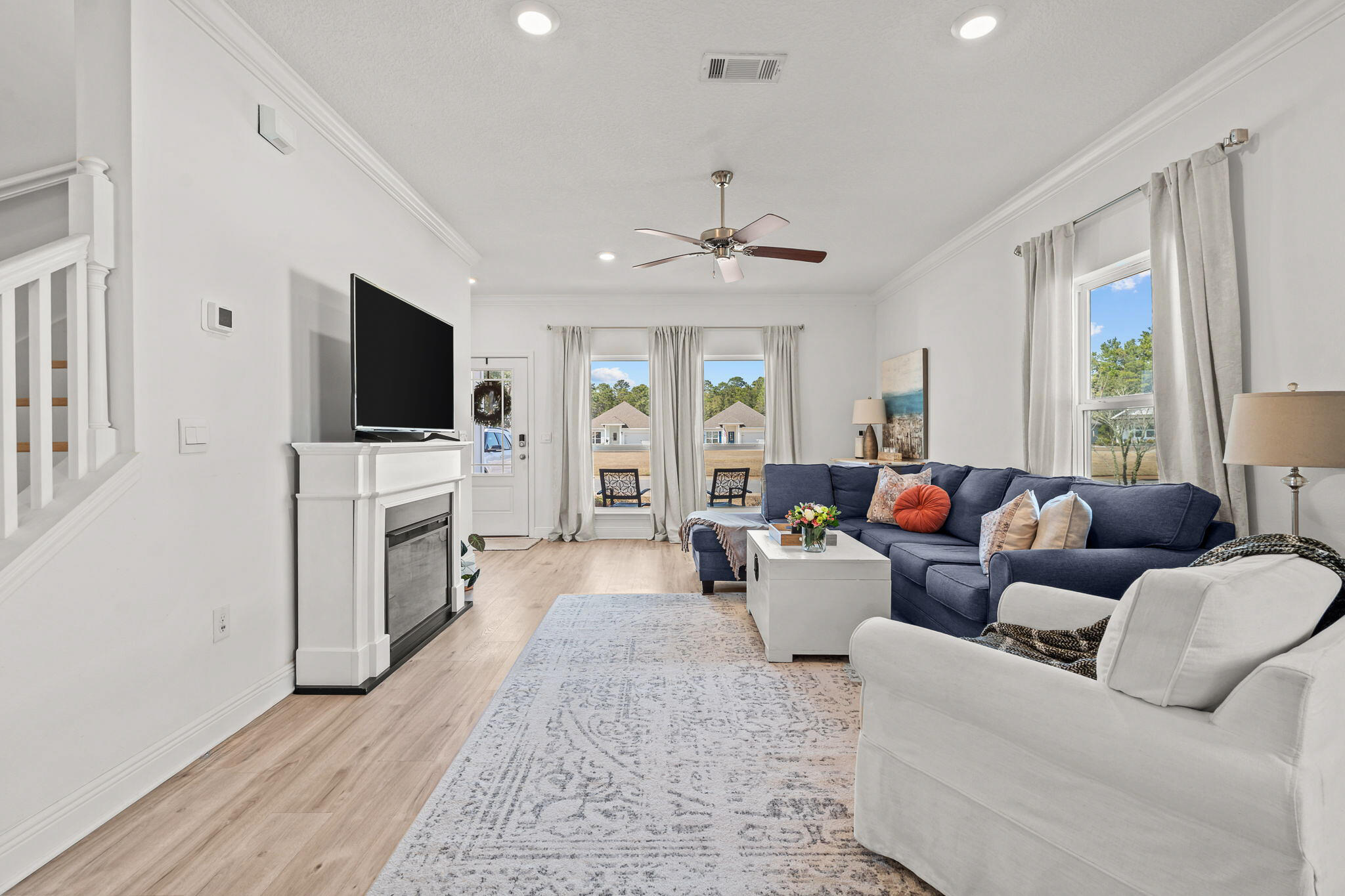 400 Jrs Way Santa Rosa Beach, FL 32459 - Photo 2 of 21 Living Room Looking towards Front Door