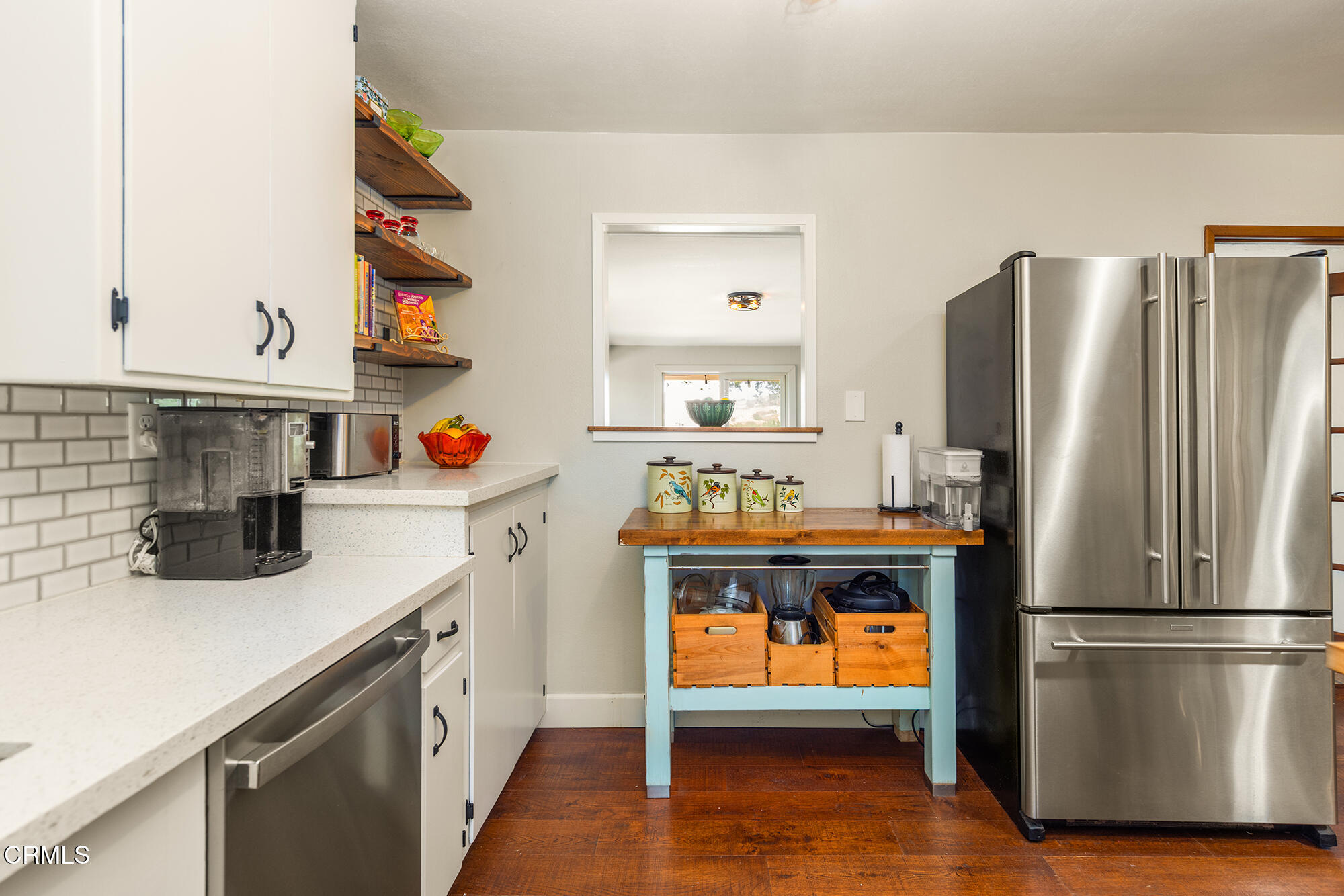 45 Rio Via Oak View, CA 93022 - Photo 14 of 34 a kitchen with stainless steel appliances a refrigerator and a sink