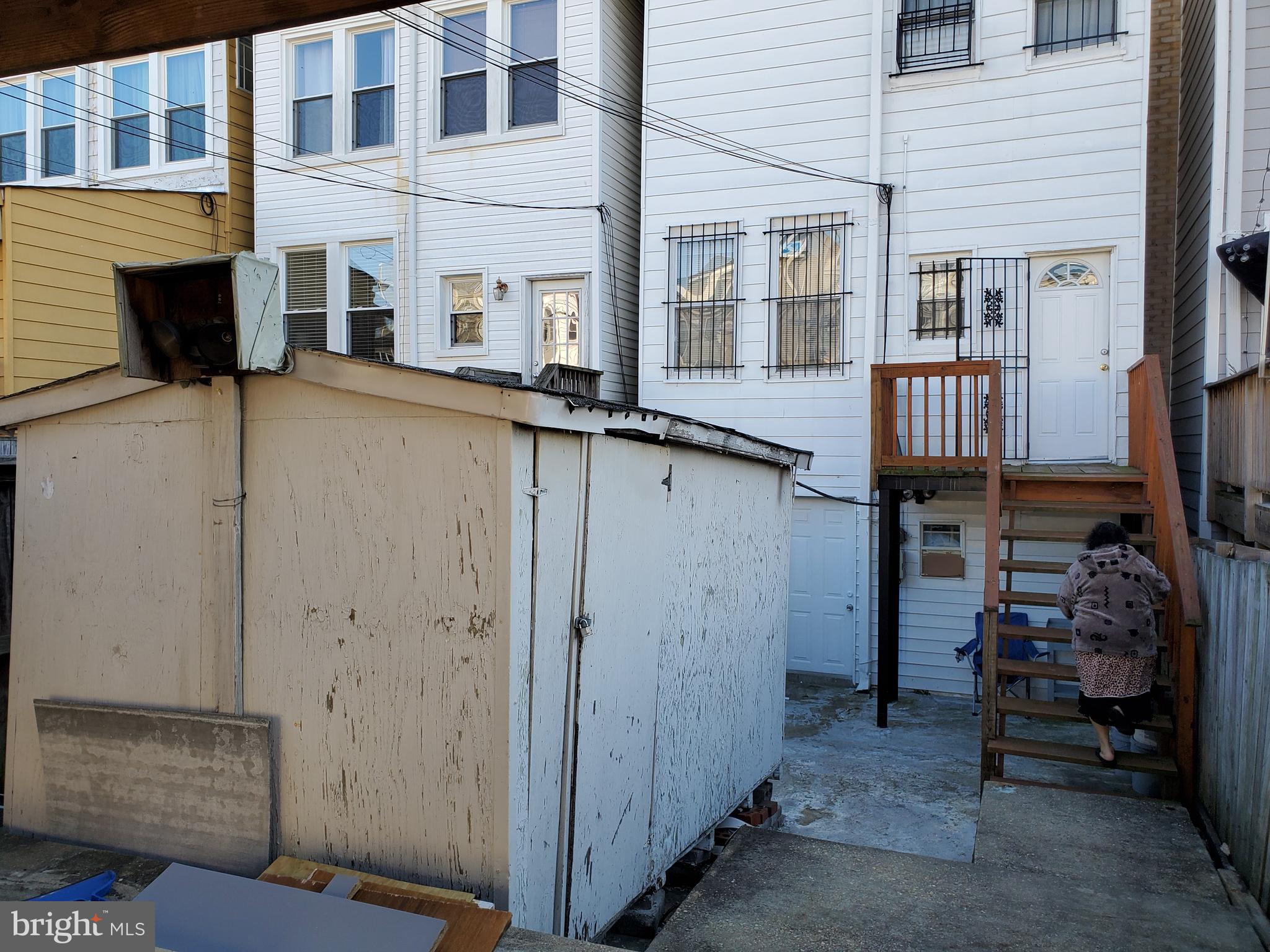 809 Decatur Street Northwest Washington, DC 20011 - Photo 26 of 29 Shed and backside of house