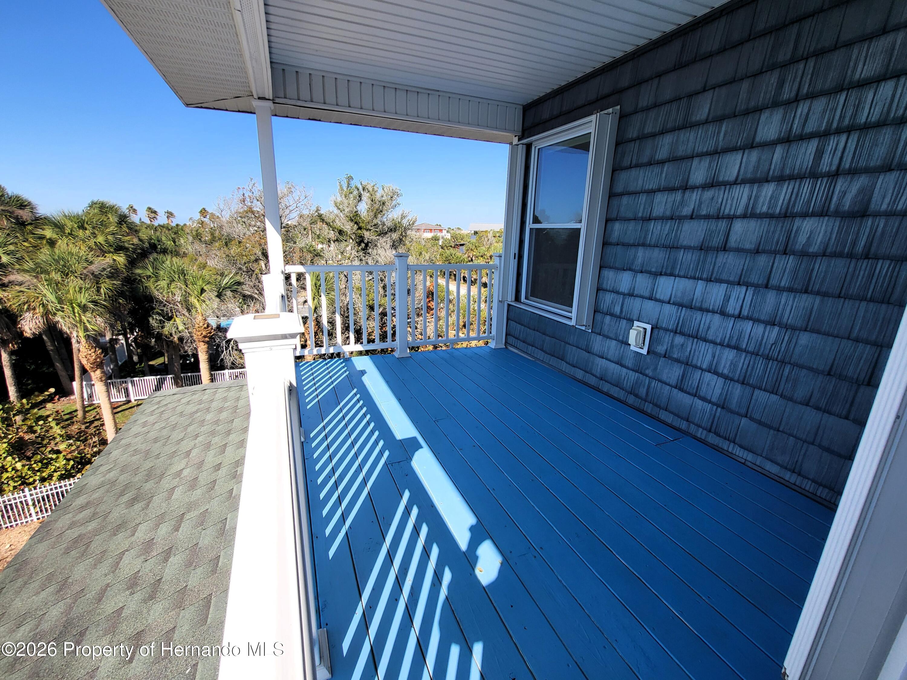 3461 Pandora Drive Weeki Wachee, FL 34607 - Photo 39 of 61 3461 Pandora Covered Back Deck on Top Le