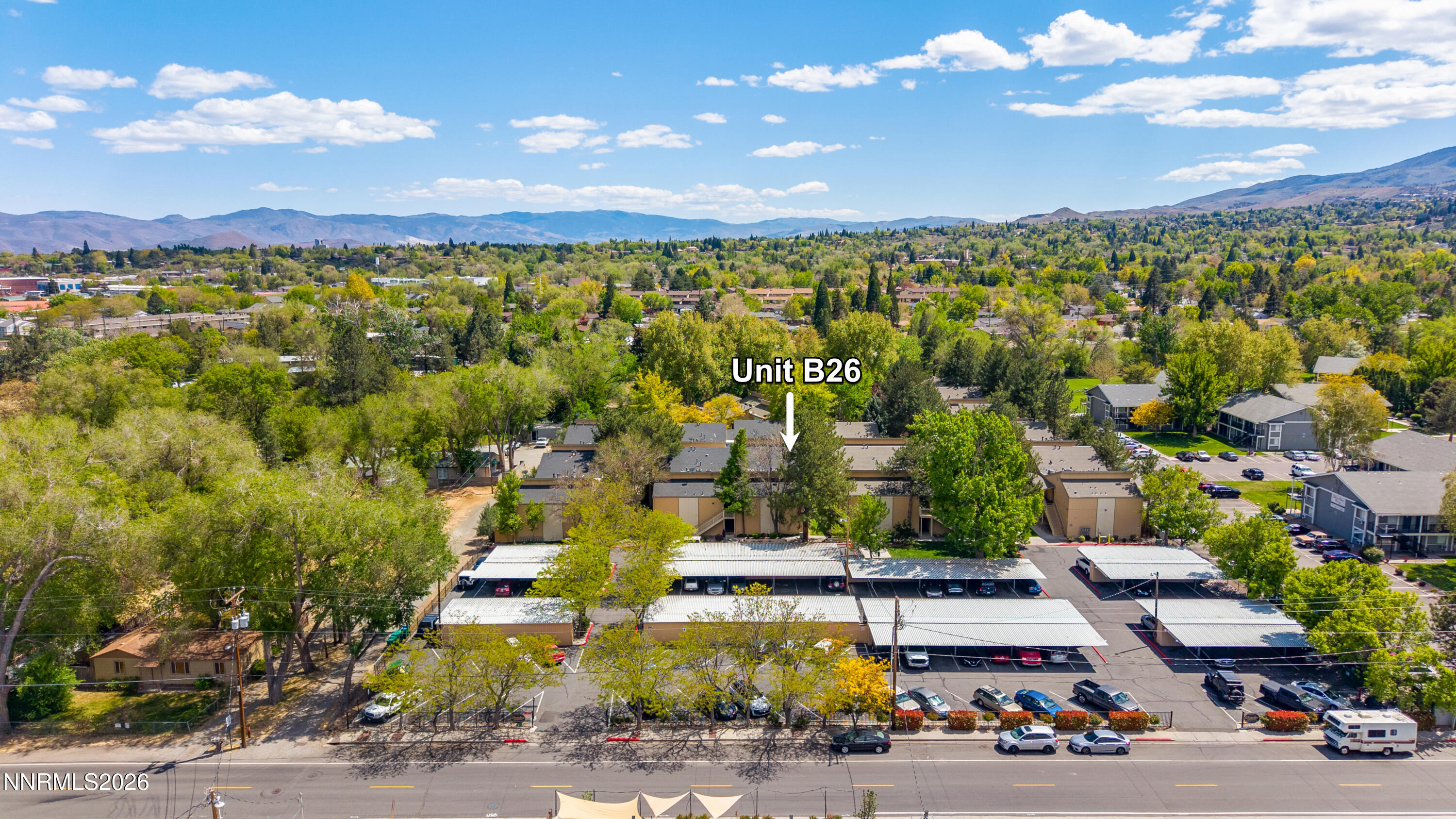 2300 Dickerson Road, Unit 26 Reno, NV 89503 - Photo 35 of 43 DJI_20260429140838_0260_D Location Arrow