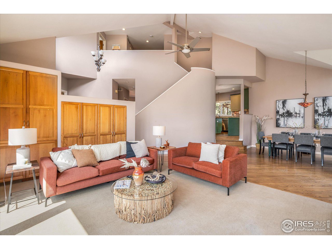 5251 Olde Stage Road Boulder, CO 80302 - Photo 38 of 39 a living room with furniture and a large window