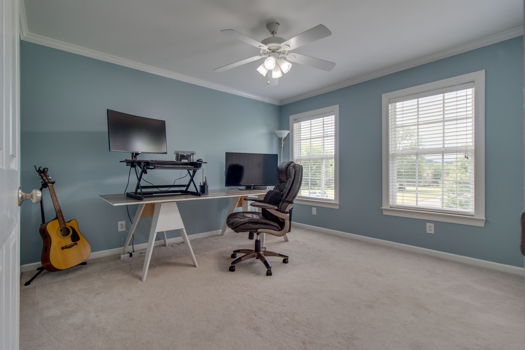 1933 Victorian Road Columbia, TN 38401 - Photo 17 of 20 a view of a workspace with furniture and a window