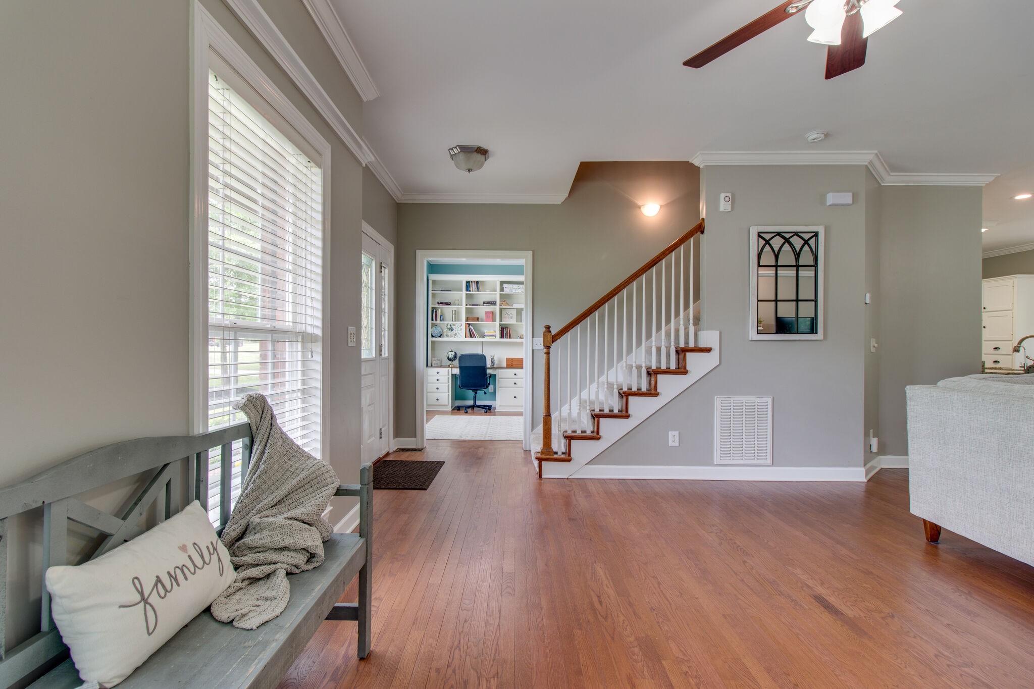 1933 Victorian Road Columbia, TN 38401 - Photo 6 of 20 a living room with furniture and a chandelier