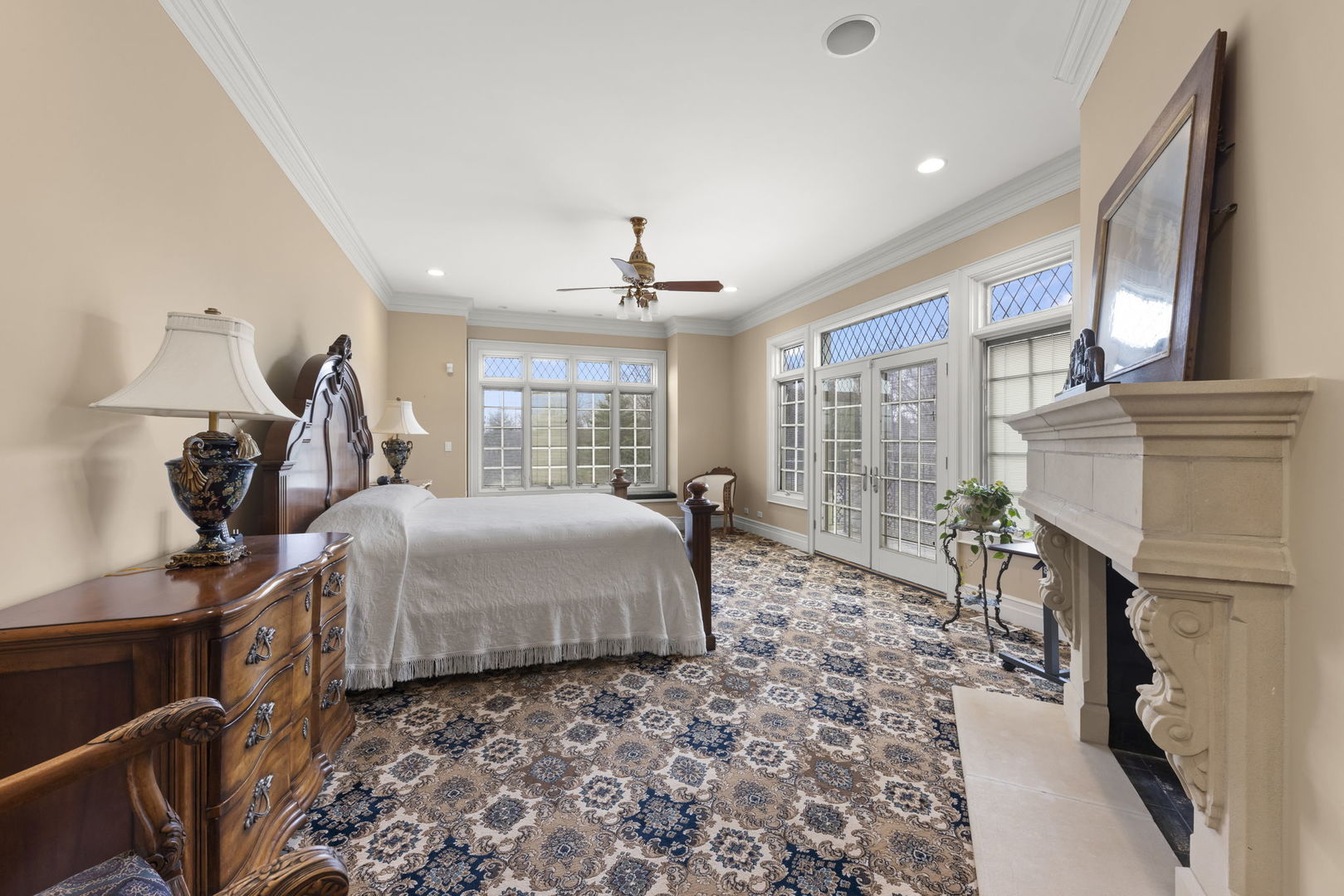 24W141 Hobson Road Naperville, IL 60540 - Photo 37 of 70 a bed room with a bed and a tv