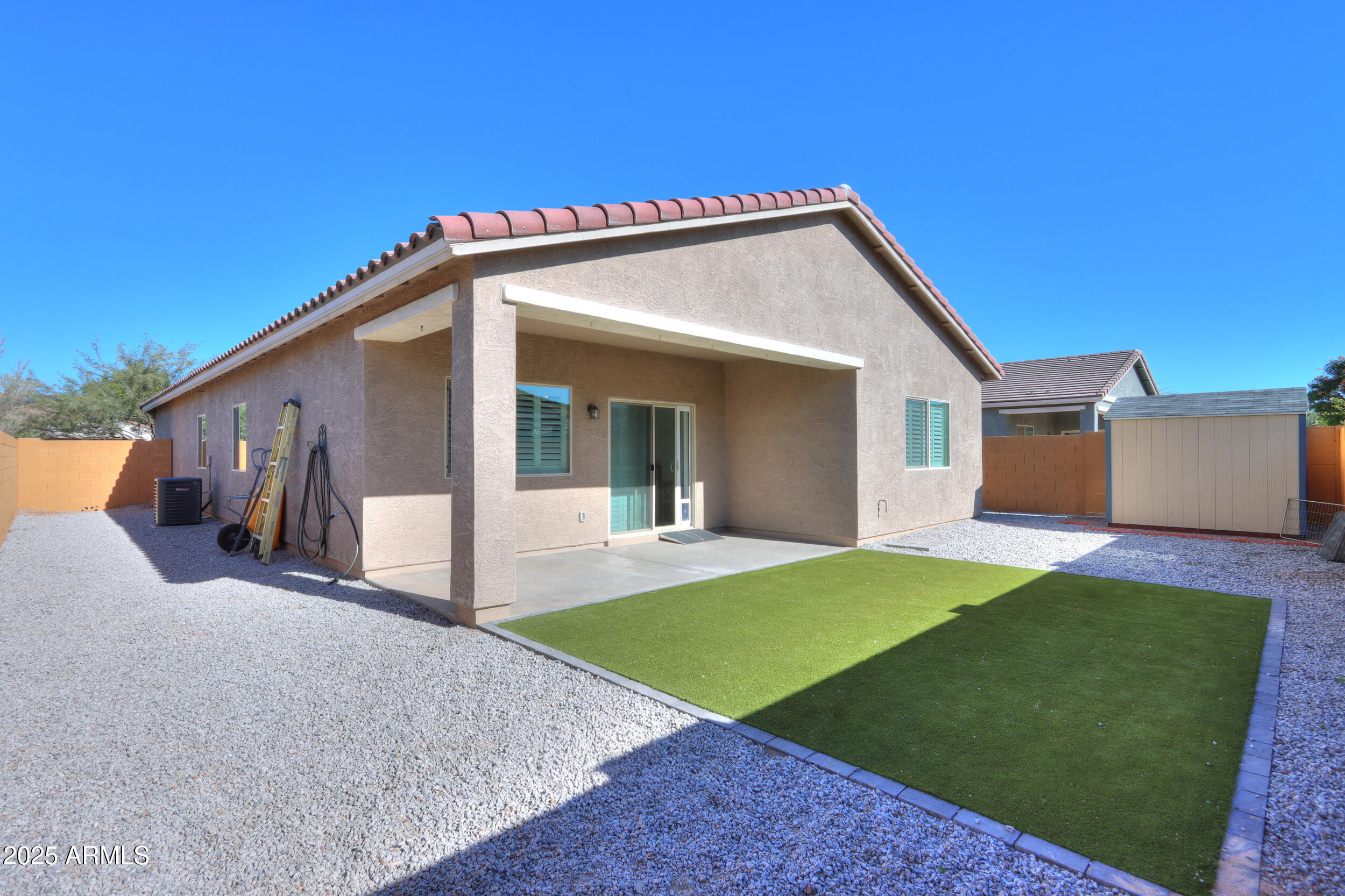 947 East Wiley Way Casa Grande, AZ 85122 - Photo 34 of 36 a view of a house with a yard