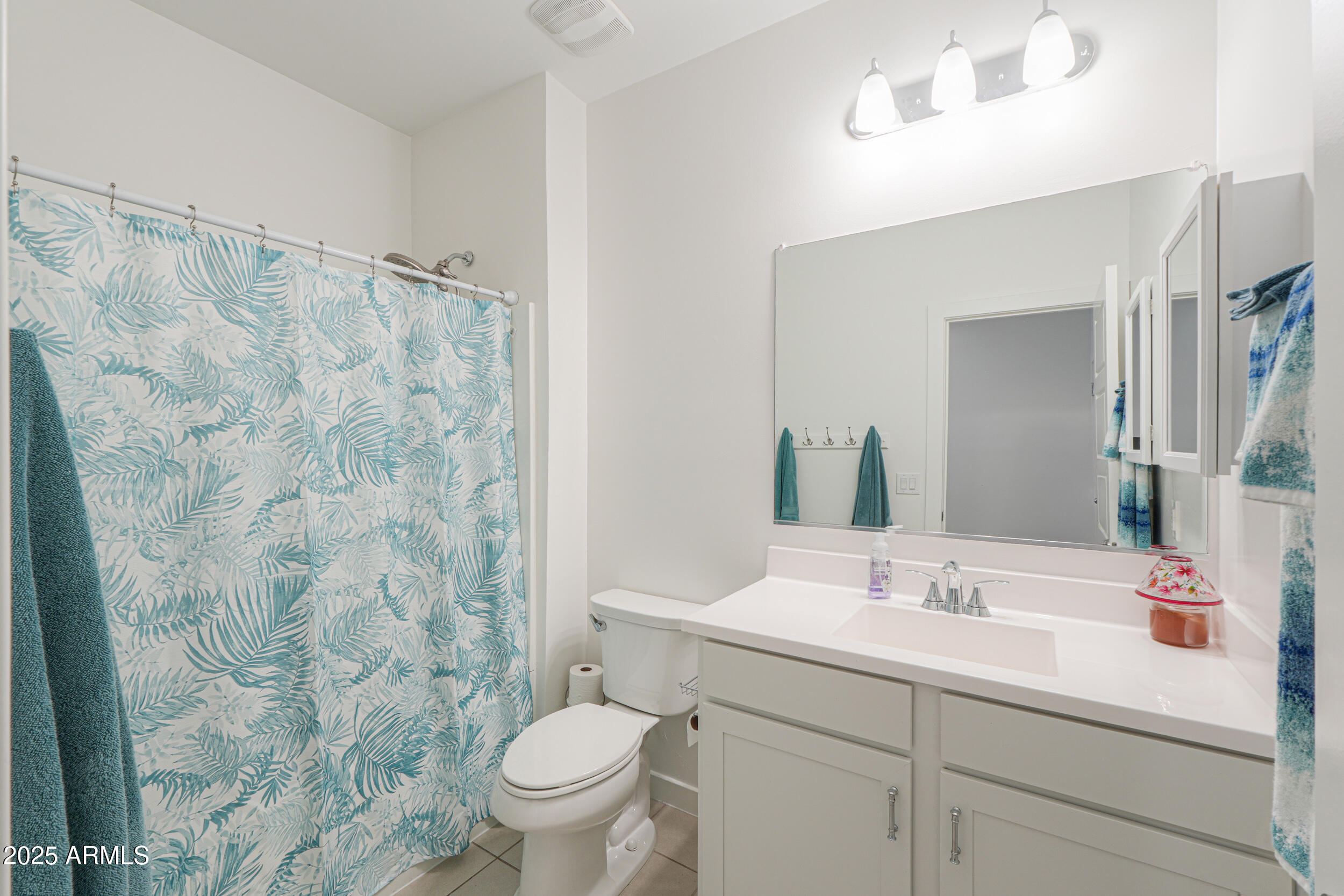 947 East Wiley Way Casa Grande, AZ 85122 - Photo 9 of 36 a bathroom with a sink toilet and shower