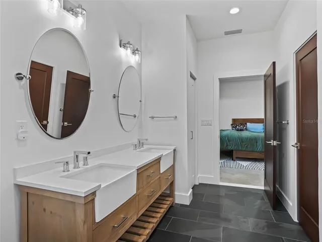 a house view with a outdoor space