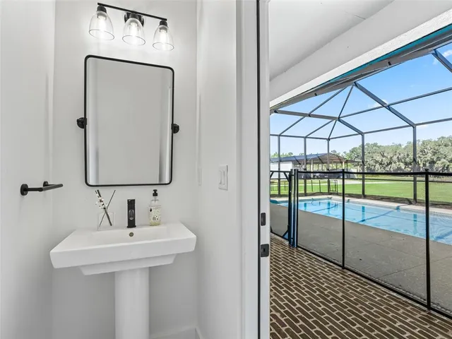 a view of backyard and outdoor space