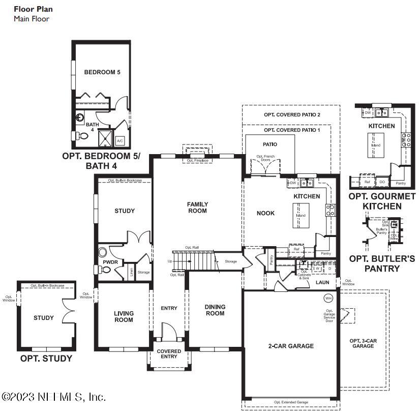 1415 Lantern Light Trail Middleburg, FL 32068 - Photo 62 of 63 Floor Plan 1st Floor - 1415 Lantern Ligh