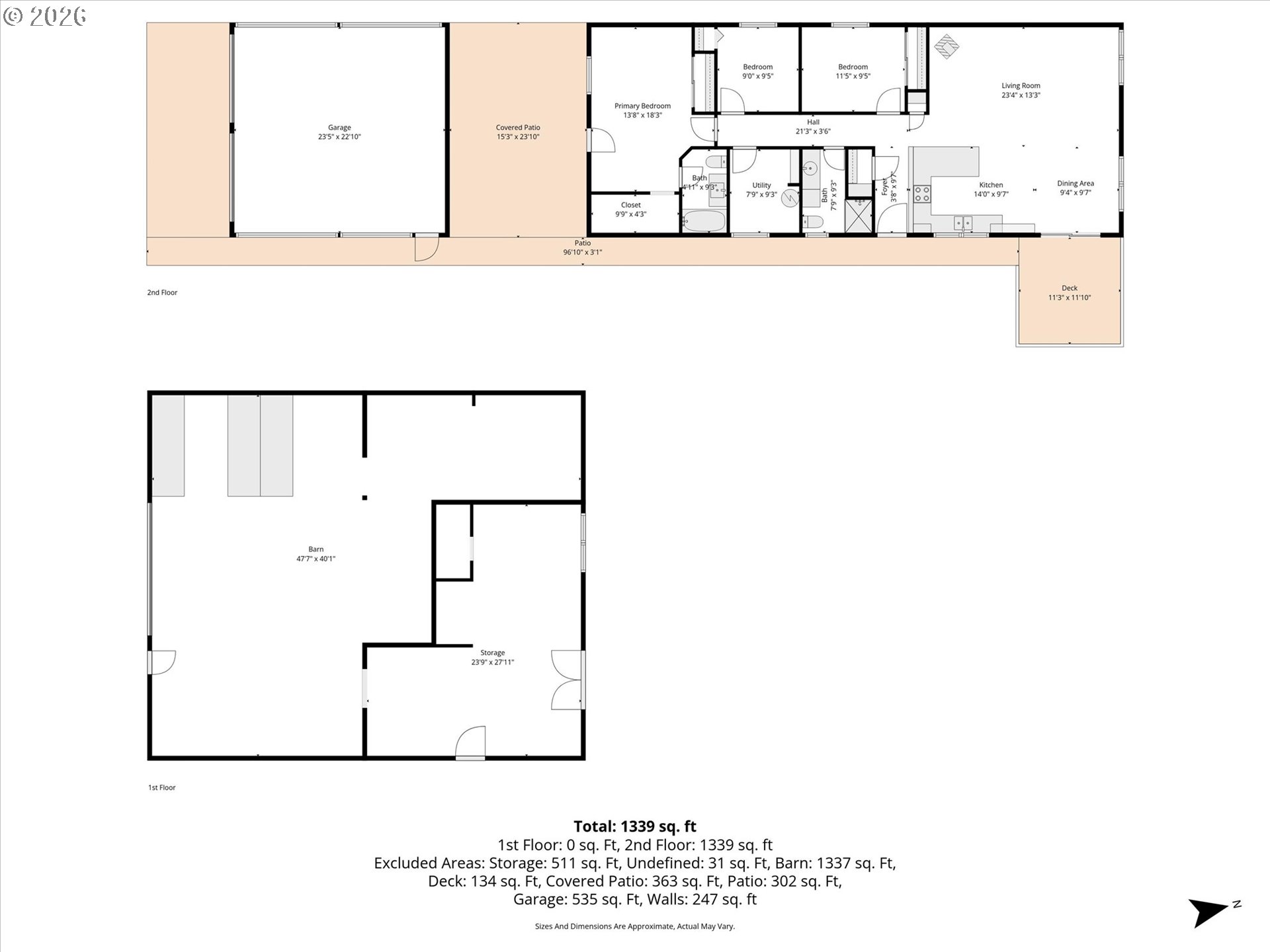 145 Talkeetna Heights Road Longview, WA 98632 - Photo 48 of 48 Floor Plan