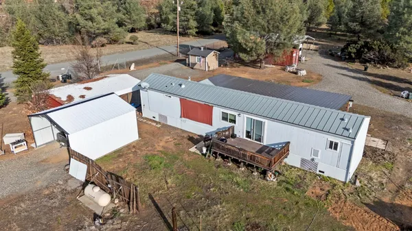 a view of city from a balcony