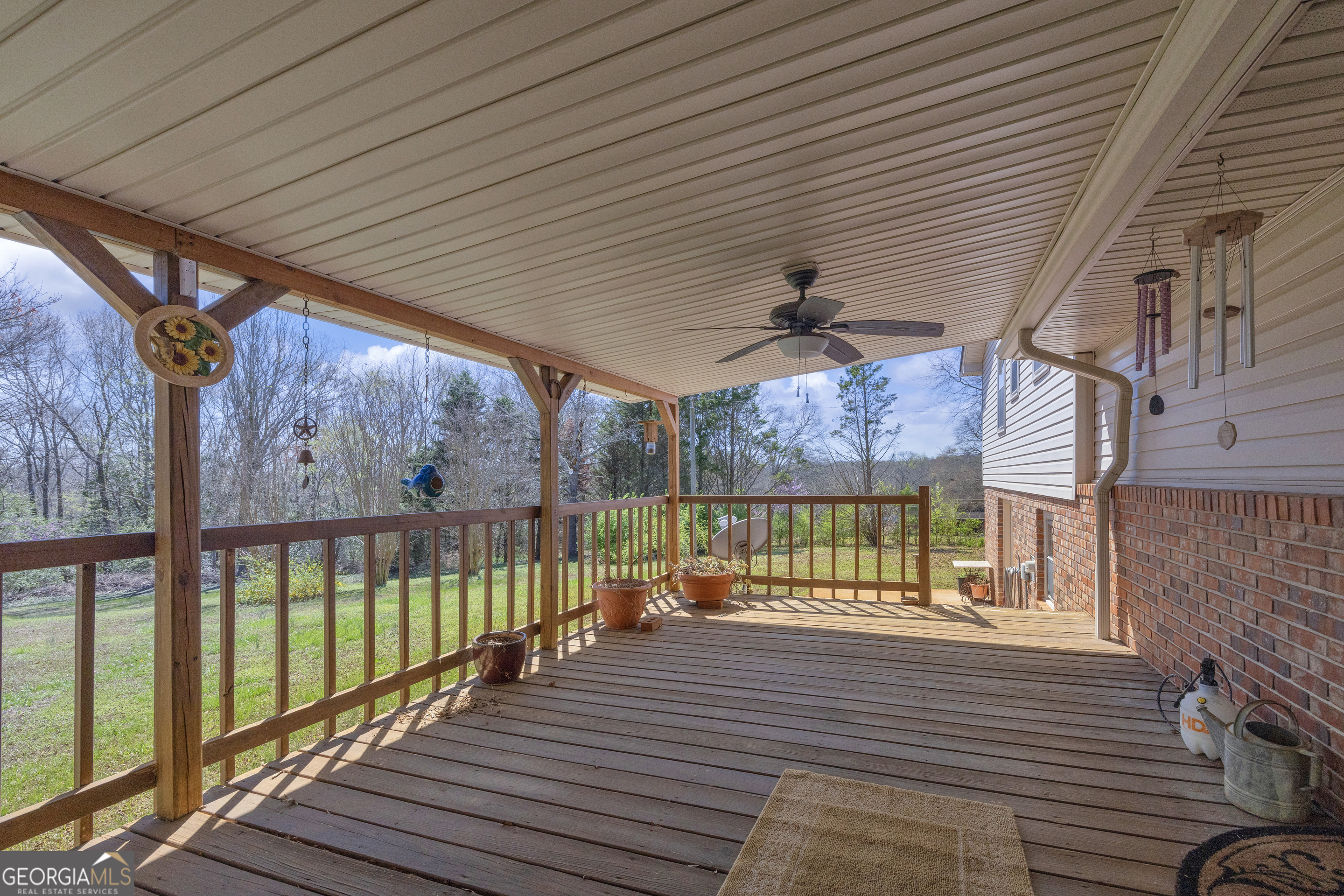 80 Riverbend Circle Royston, GA 30662 - Photo 36 of 70 a view of a patio with wooden floor