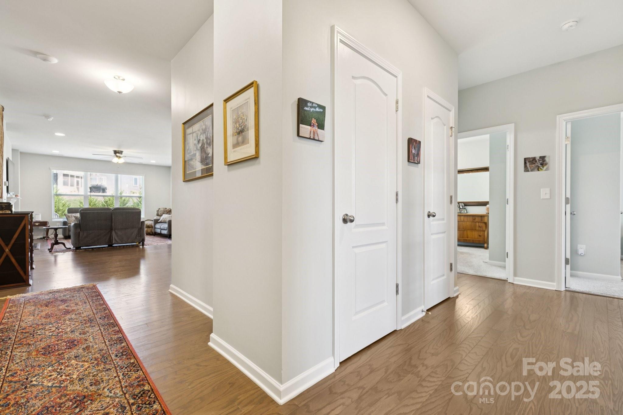 4236 Merrivale Drive Lancaster, SC 29720 - Photo 18 of 48 a view of a hallway with furniture and wooden floor