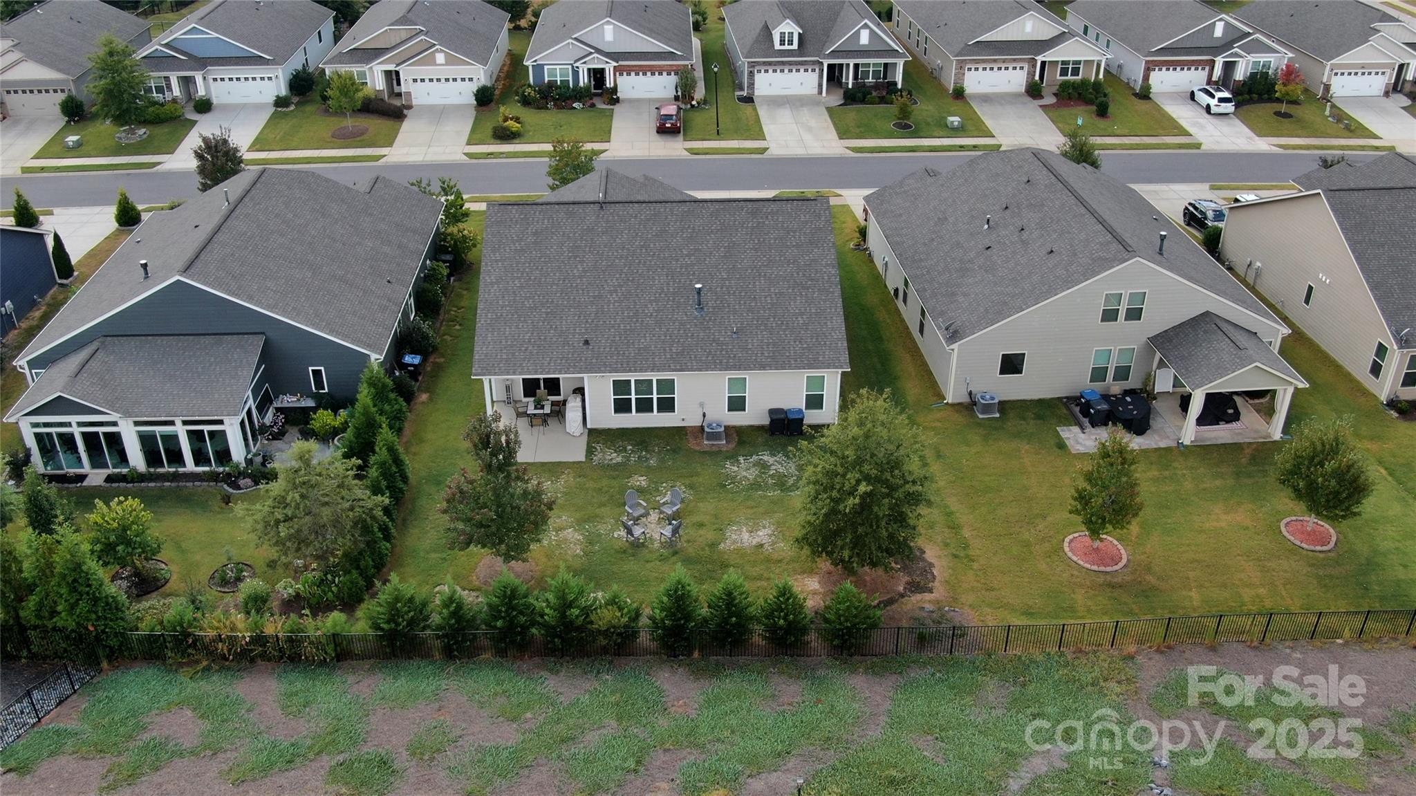 4236 Merrivale Drive Lancaster, SC 29720 - Photo 34 of 48 an aerial view of residential houses with outdoor space and swimming pool