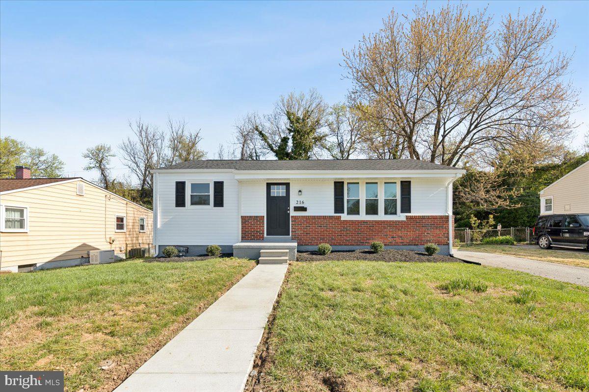 216 Cheddington Road Linthicum Heights, MD 21090 - Photo 9 of 60 a view of house with a yard